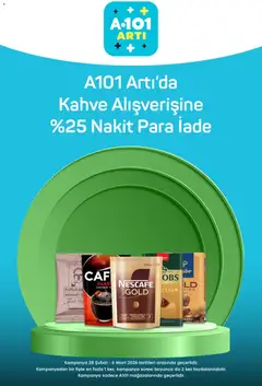 28.02.2026 tarihinden itibaren geçerli olan A101 kataloğu önizlemesi