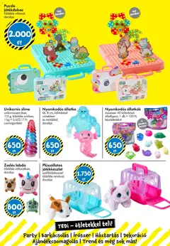 TEDi aktuális akciós újság - amely érvényes a következő dátumtól: 06.03.2026 | Oldal: 18 | Termékek: Puzzle, Dekoráció