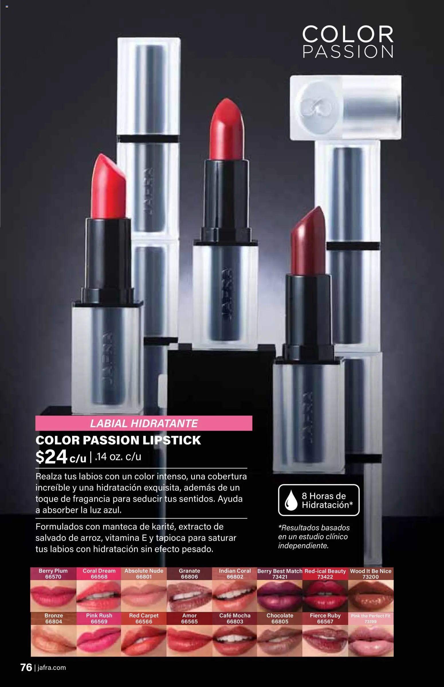 JAFRA - Catálogo de productos Primavera/Verano 2026 │ válido desde el 01.02.2026 | Página: 76 | Productos: Fragancia, Manteca, Café, Chocolate