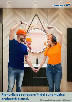Ofertele Dedeman valabile de la 01.02.2026