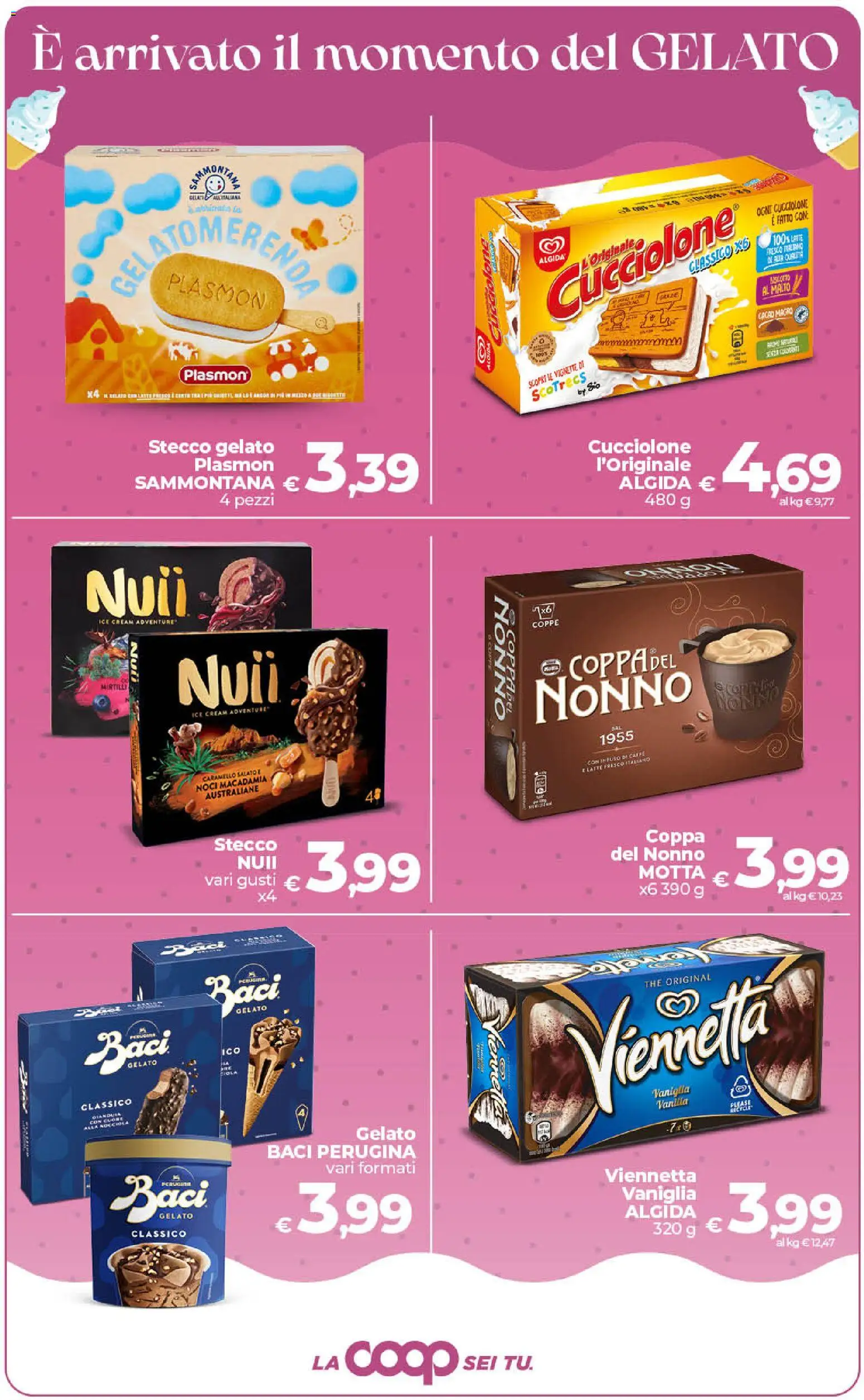 Volantino Ipercoop del 17.04.2026 | Pagina: 26 | Prodotti: Caffè, Latte, Noci, The