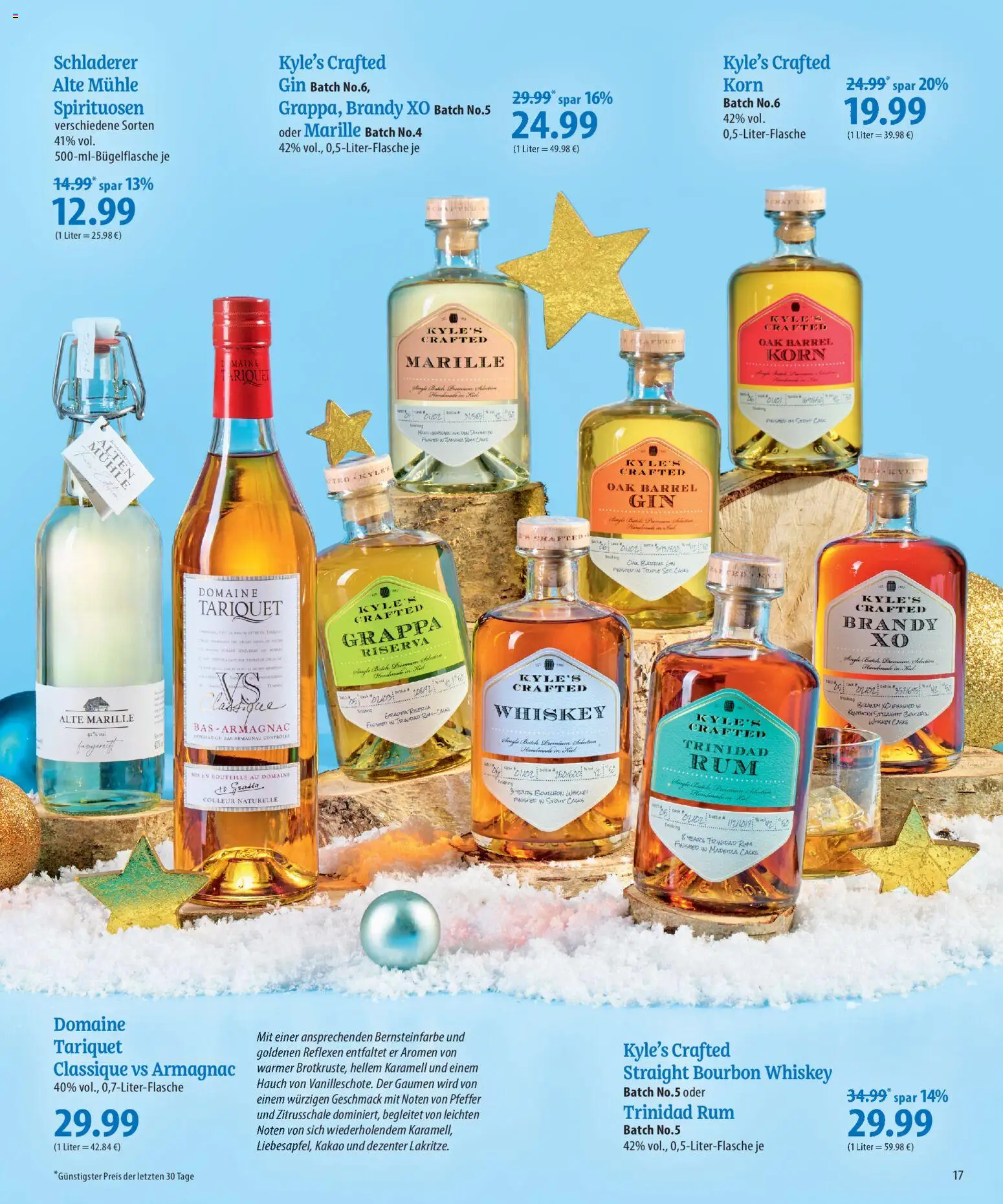 Famila Frohes Festessen – gültig ab 15.12.2025 | Seite: 17 | Produkte: Mühle, Bourbon, Gin, Whiskey