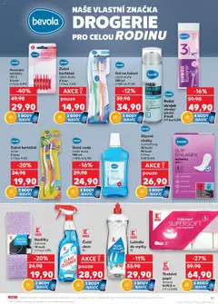 Kaufland leták - Brno od 20.08.2025 | Strana: 31 | Produkty: Leštidlo do myčky, Voda, Holicí strojek, Body