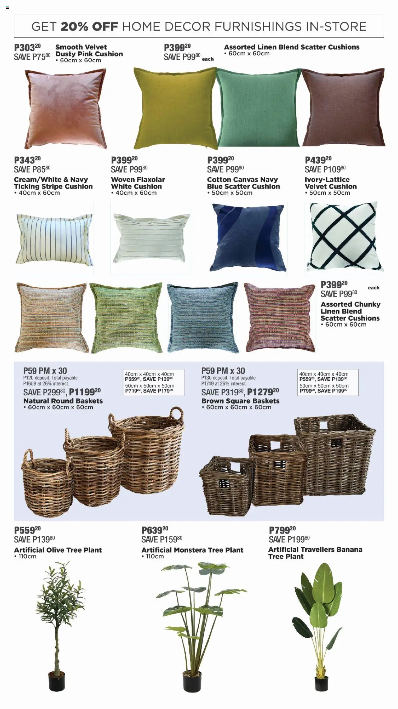 House and Home - Botswana Catalogue │ valid from 09.06.2025 | Page: 19 | Products: Cushion, Canvas