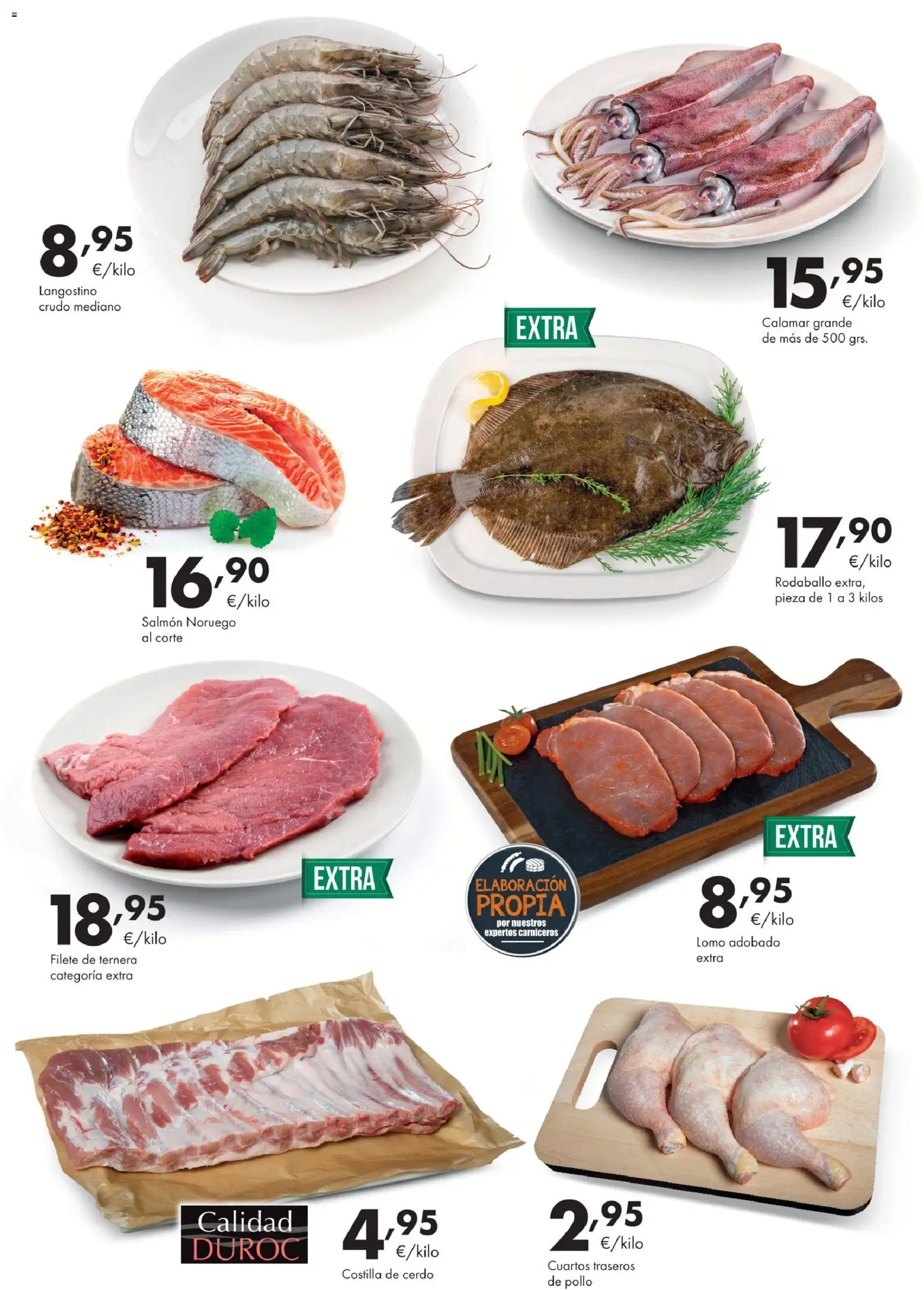 Lupa Supermercados folleto │ válido desde el 16.04.2026 | Página: 3 | Productos: Cerdo, Costilla de cerdo, Filete, Langostino