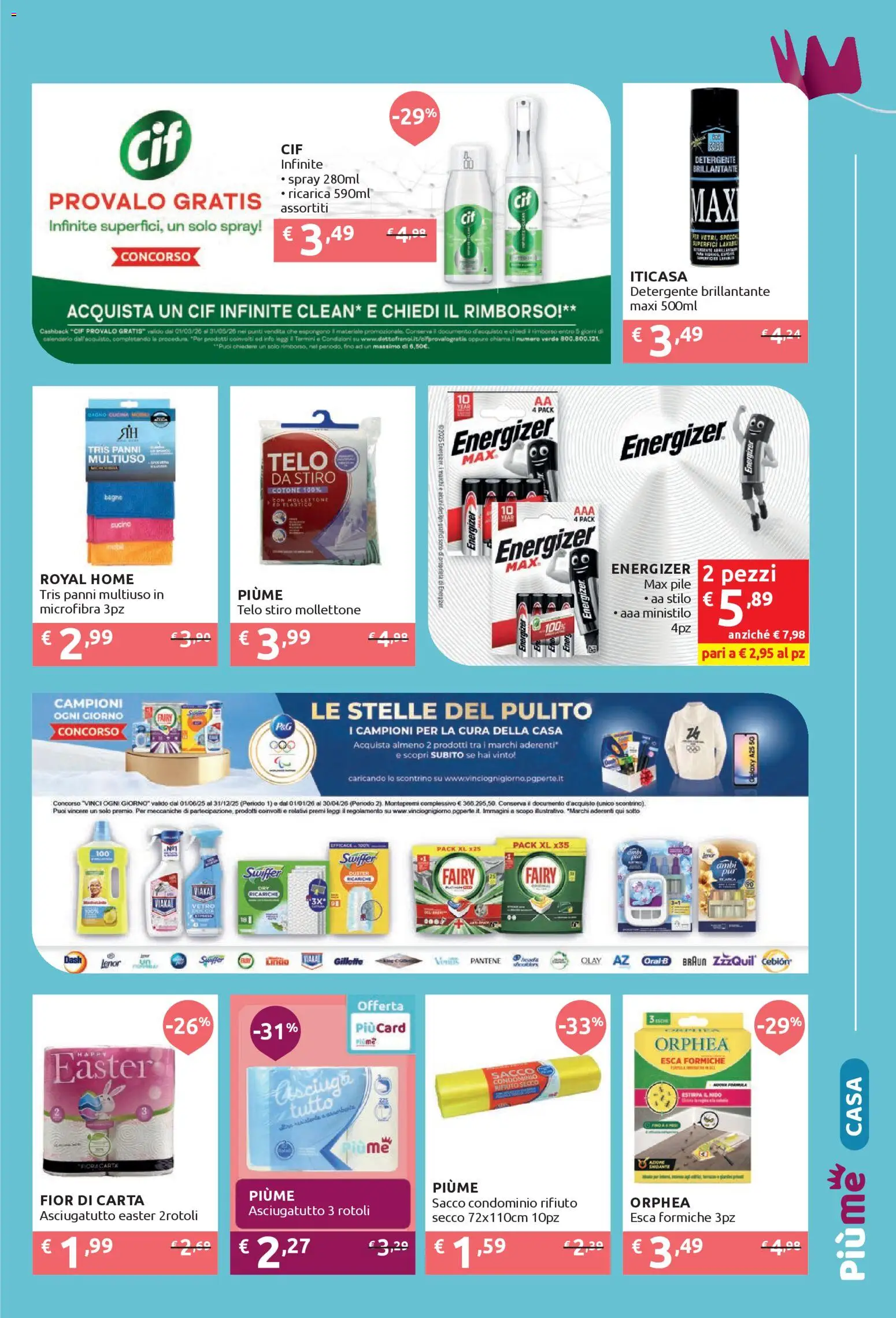 Volantino IperSoap del 30.03.2026 | Pagina: 7 | Prodotti: Pile, Mobile, Detergente, Bagno