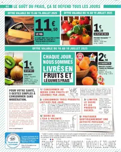  | Page: 40 | Produits: Kiwi vert, Pain, Kiwi, Pommes de terre