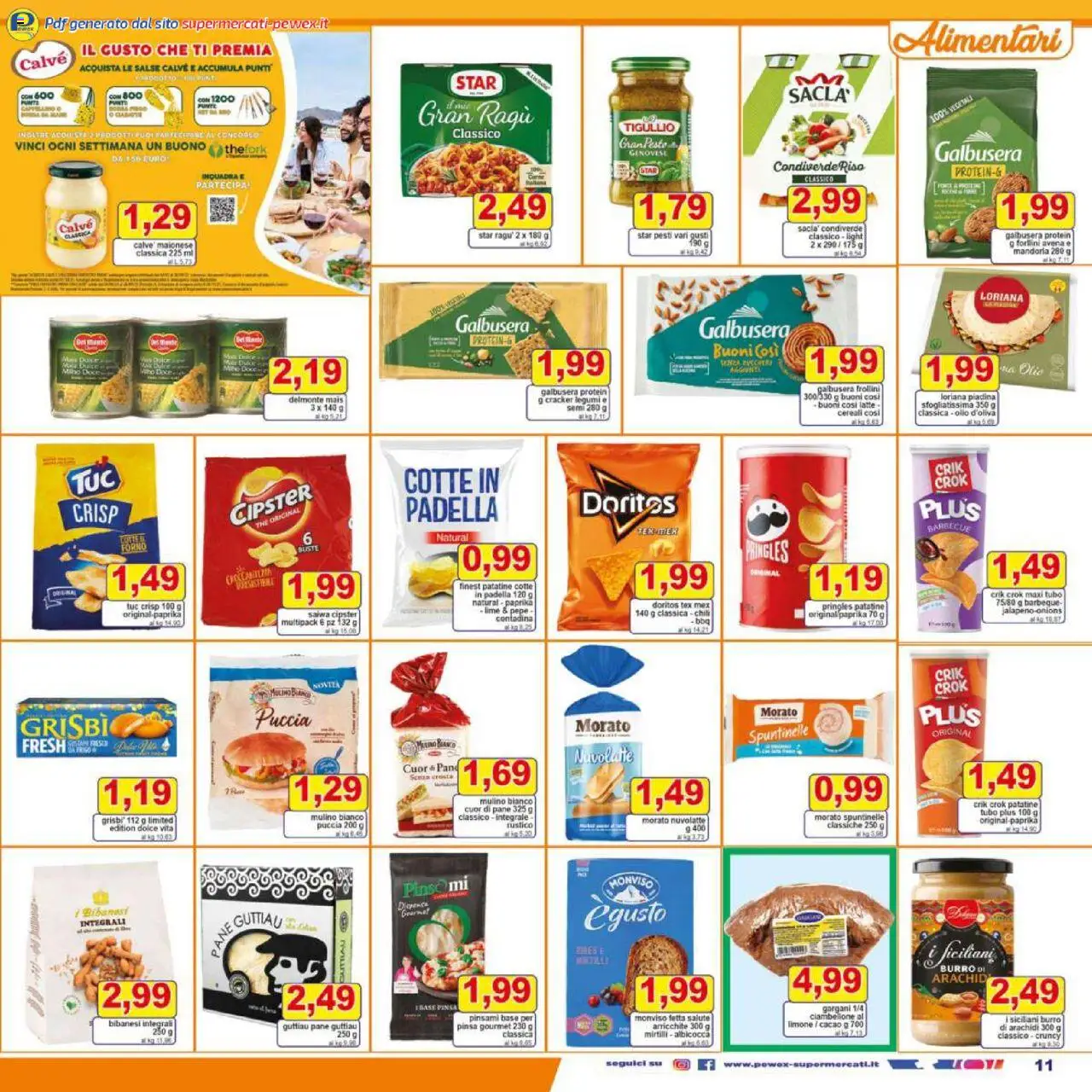 Volantino Pewex del 18.08.2025 | Pagina: 11 | Prodotti: Legumi, Barbecue, Mirtilli, Arachidi