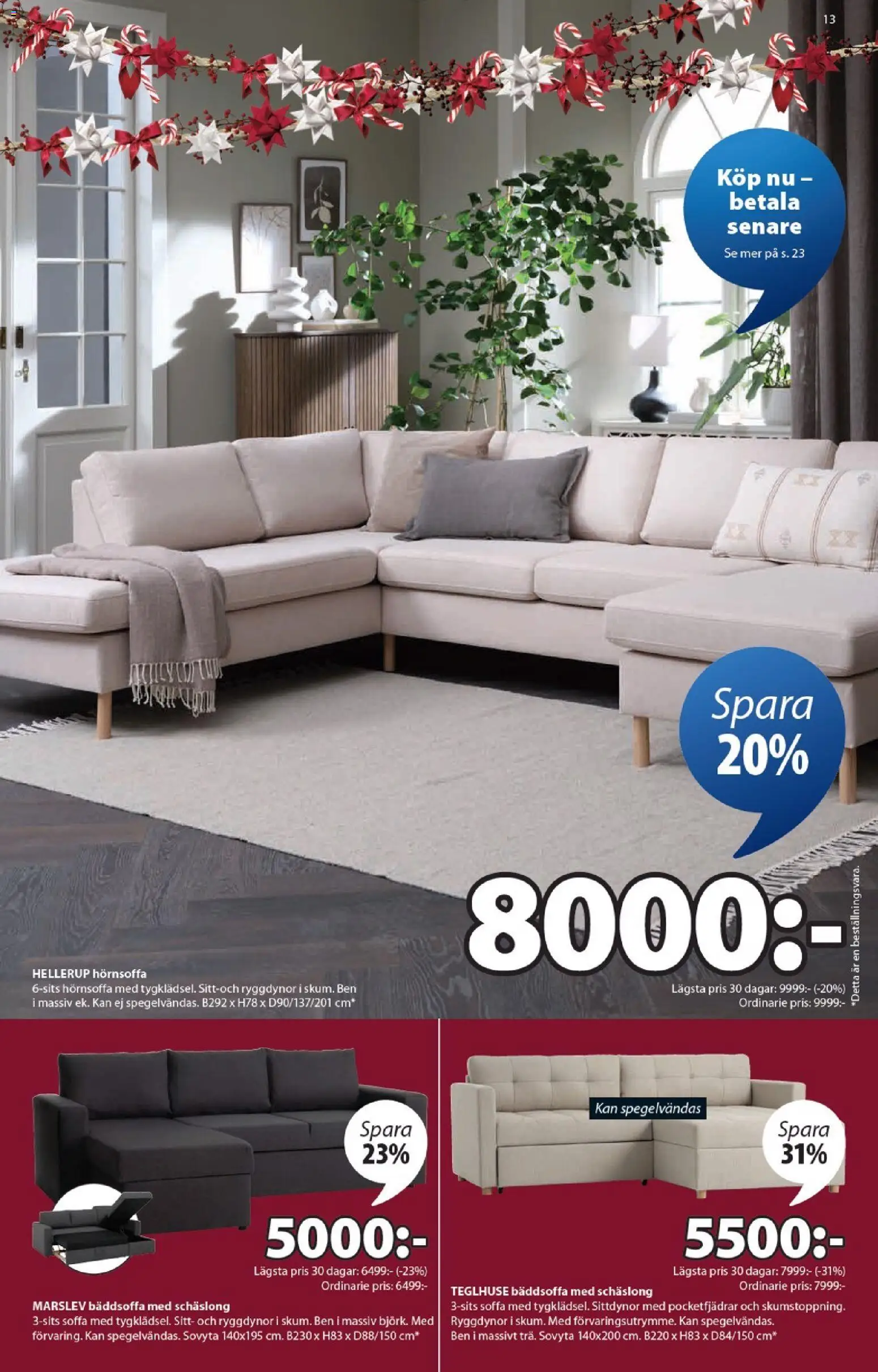 JYSK reklamblad aktuell från 01.12.2025 | Sida: 13