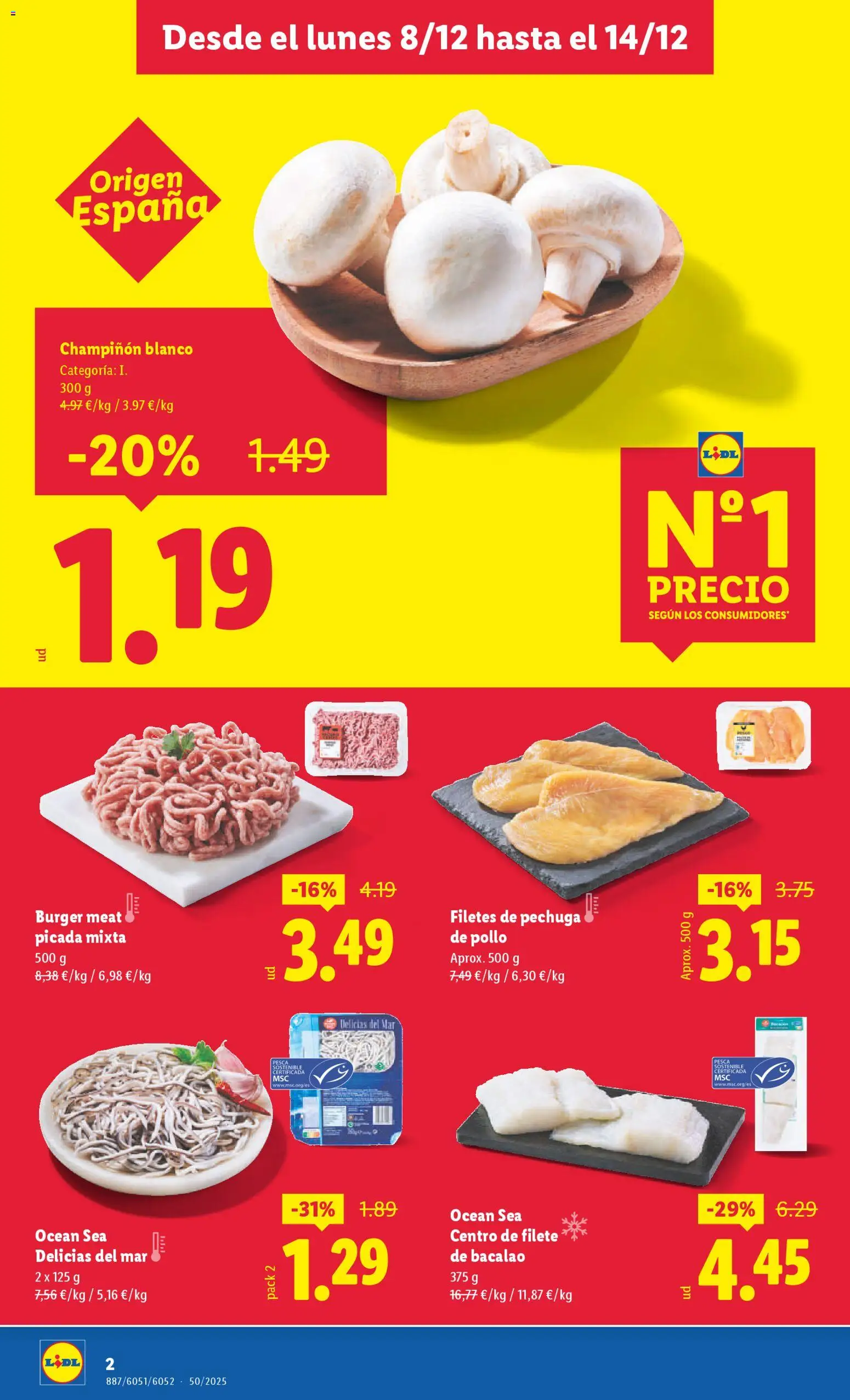 Lidl - Parque Comercial Taralpe │ válido desde el 08.12.2025 | Página: 2 | Productos: Δισκέτα, Filete