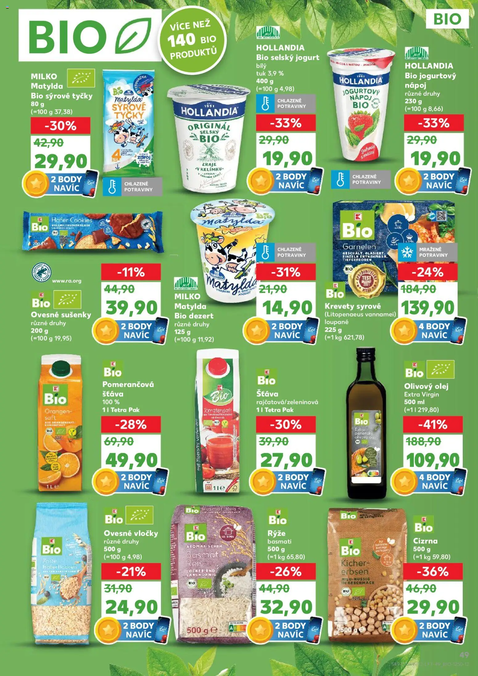 Kaufland leták - Kolín od 07.01.2026 | Strana: 49 | Produkty: Jogurt, Basmati, Hollandia, Potraviny