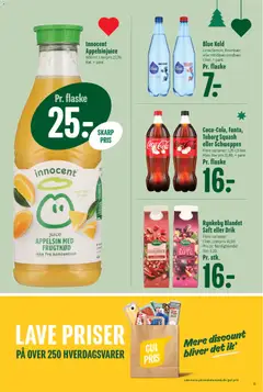 Min Købmand - Tilbudsavis gyldig fra 19.12.2025 | Side: 19 | Produkter: Rabarber, Appelsinjuice, Squash, Tuborg Squash