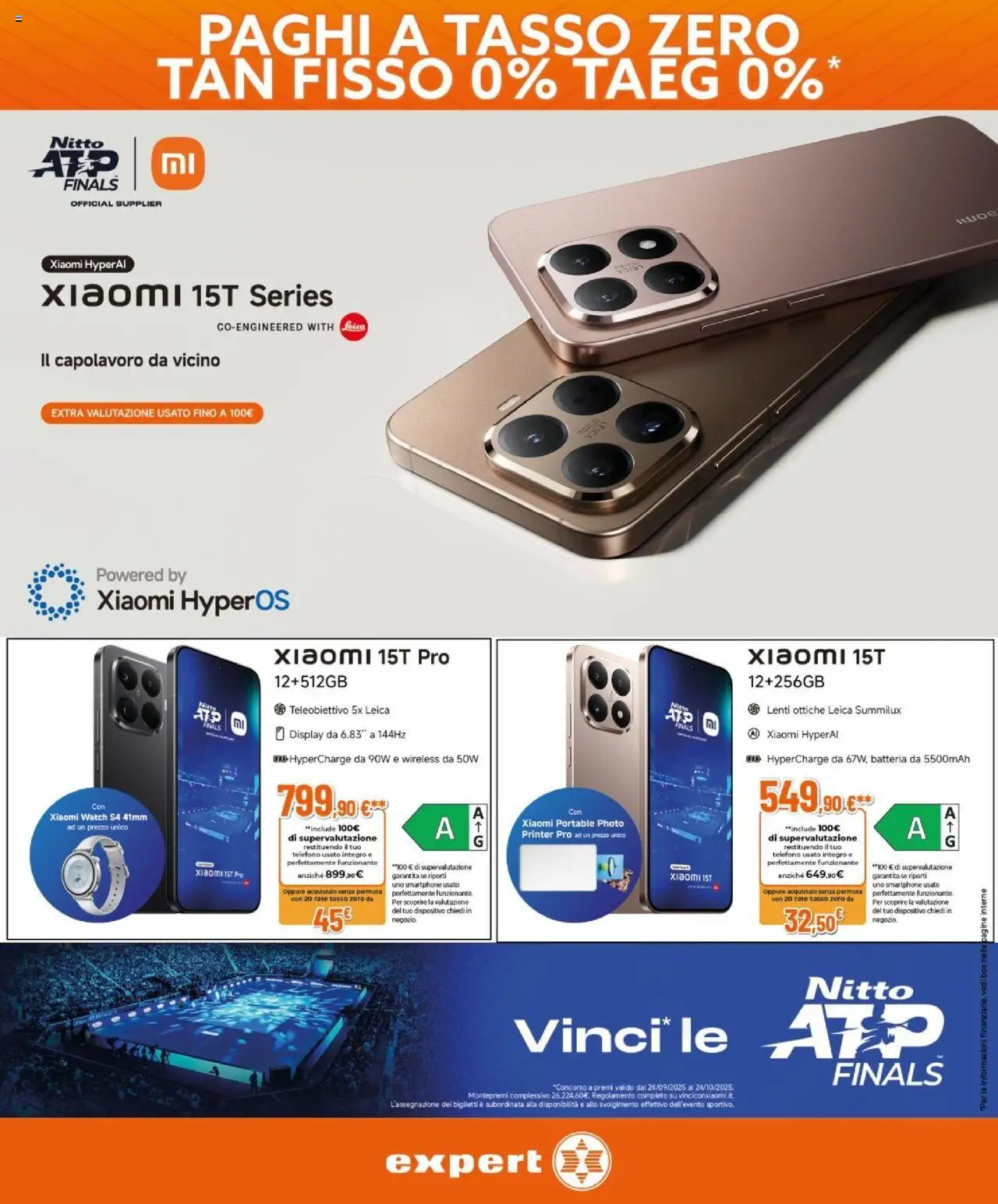 Volantino Expert del 25.09.2025 | Pagina: 5 | Prodotti: Xiaomi, Telefono, Smartphone, Batteria
