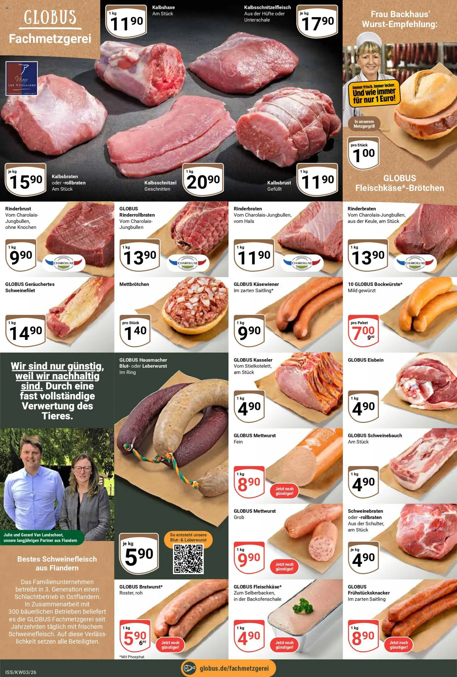 Globus Prospekt 	 – gültig ab 12.01.2026 | Seite: 7 | Produkte: Rinderbraten, Schweinebauch, Schweinefilet, Schweinefleisch