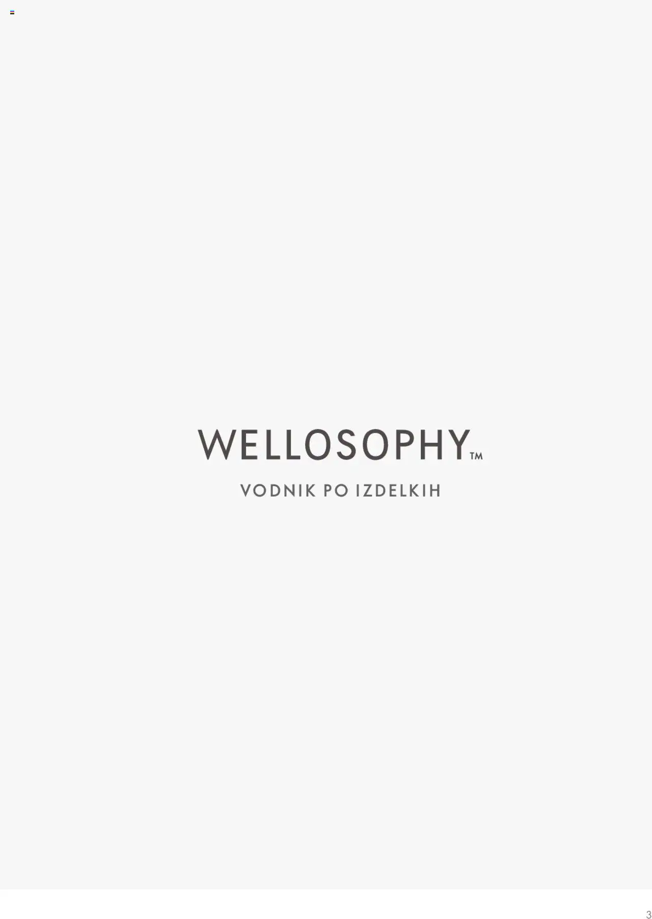 Oriflame katalog wellosophy vodnik po izdelkih │ velja od 18.12.2023 | Stran: 3