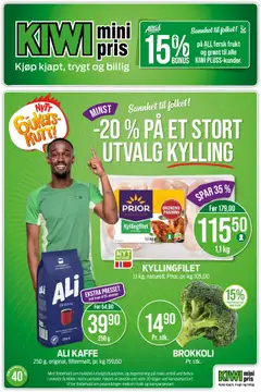 Forhåndsvisning av Kiwi kundeavis gyldig fra 29.09.2025