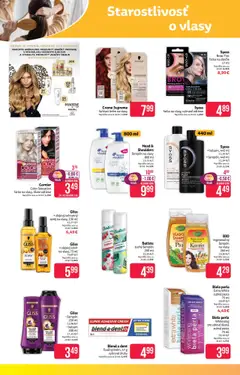 Nové Teta drogerie akcie – leták je platný od 16.09.2025 | Strana: 8 | Produkty: Olej, Zubná pasta, Krém, Head & Shoulders