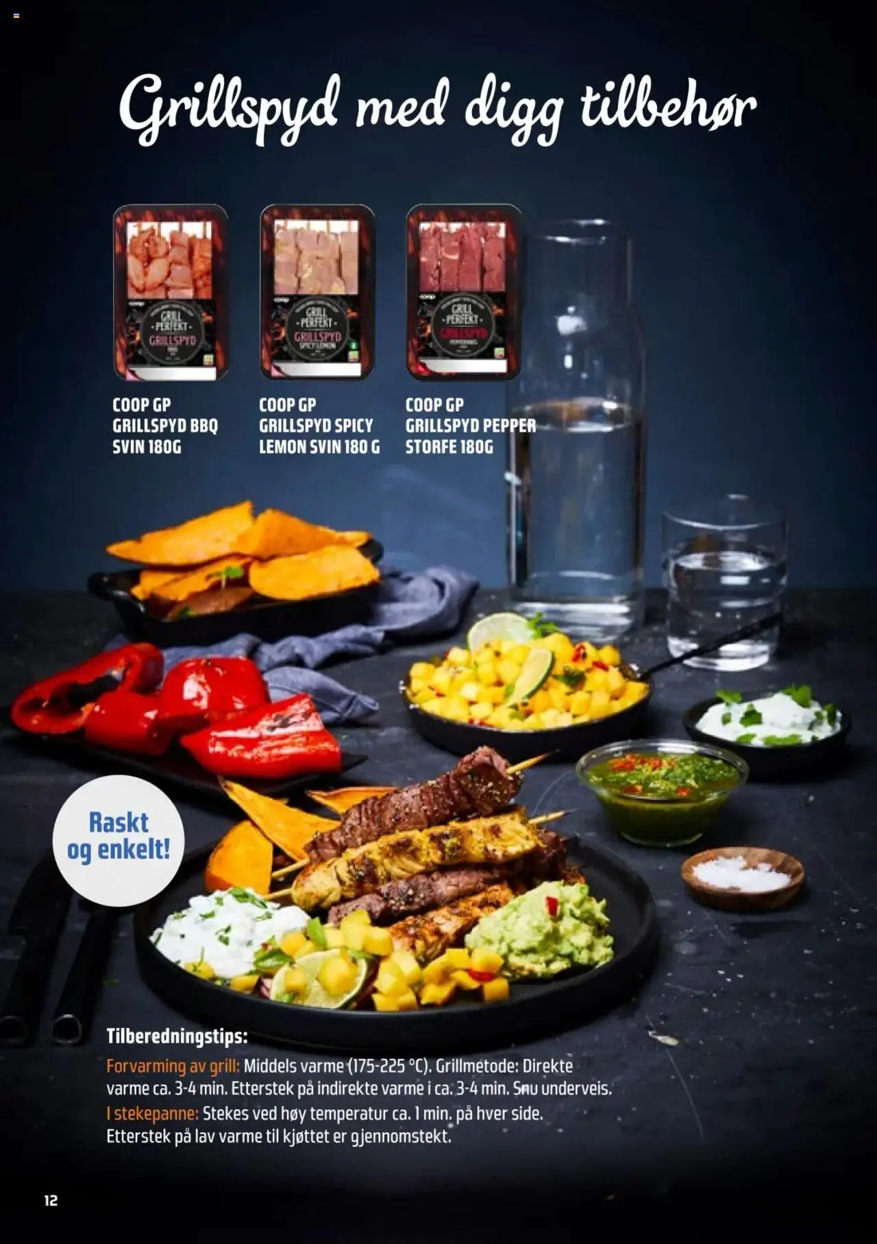  | Side: 12 | Produkter: Будівельна плівка, Svin, Grill, Суміш дитяча