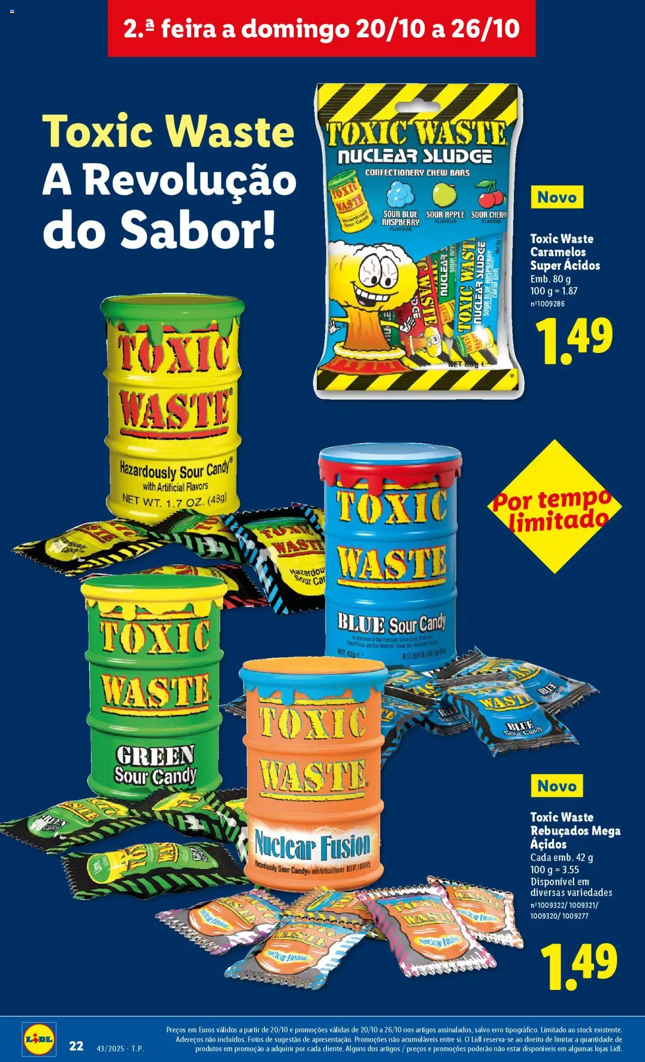 Lidl folheto │ válido de 20.10.2025 | Página: 22 | Produtos: Rebuçados