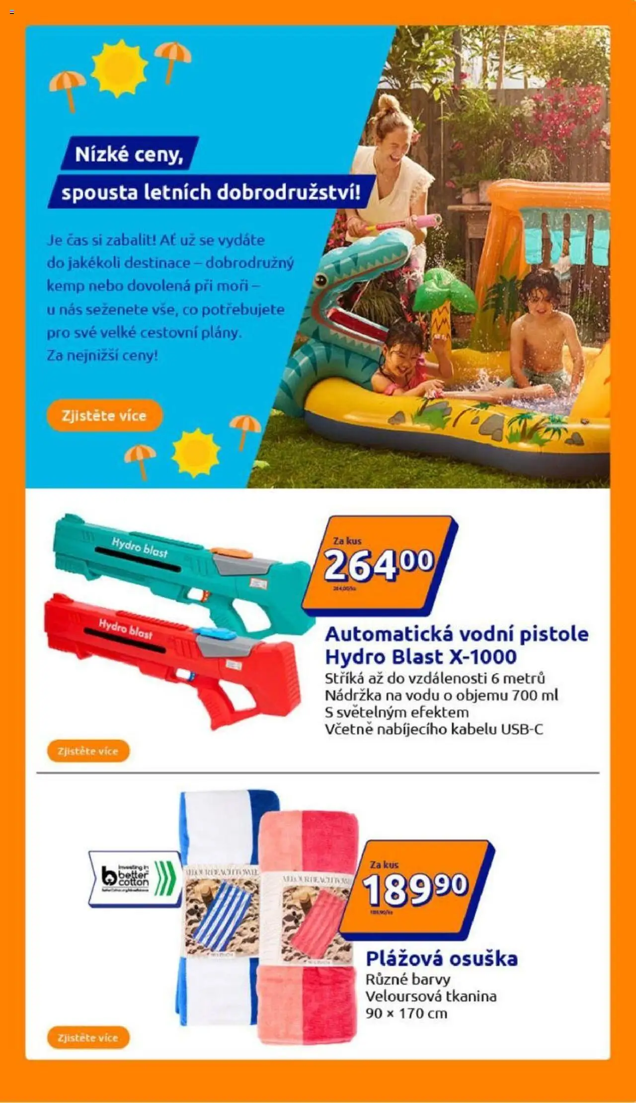 Action leták od 18.06.2025 | Strana: 19 | Produkty: Osuška, Plážová osuška, Barvy
