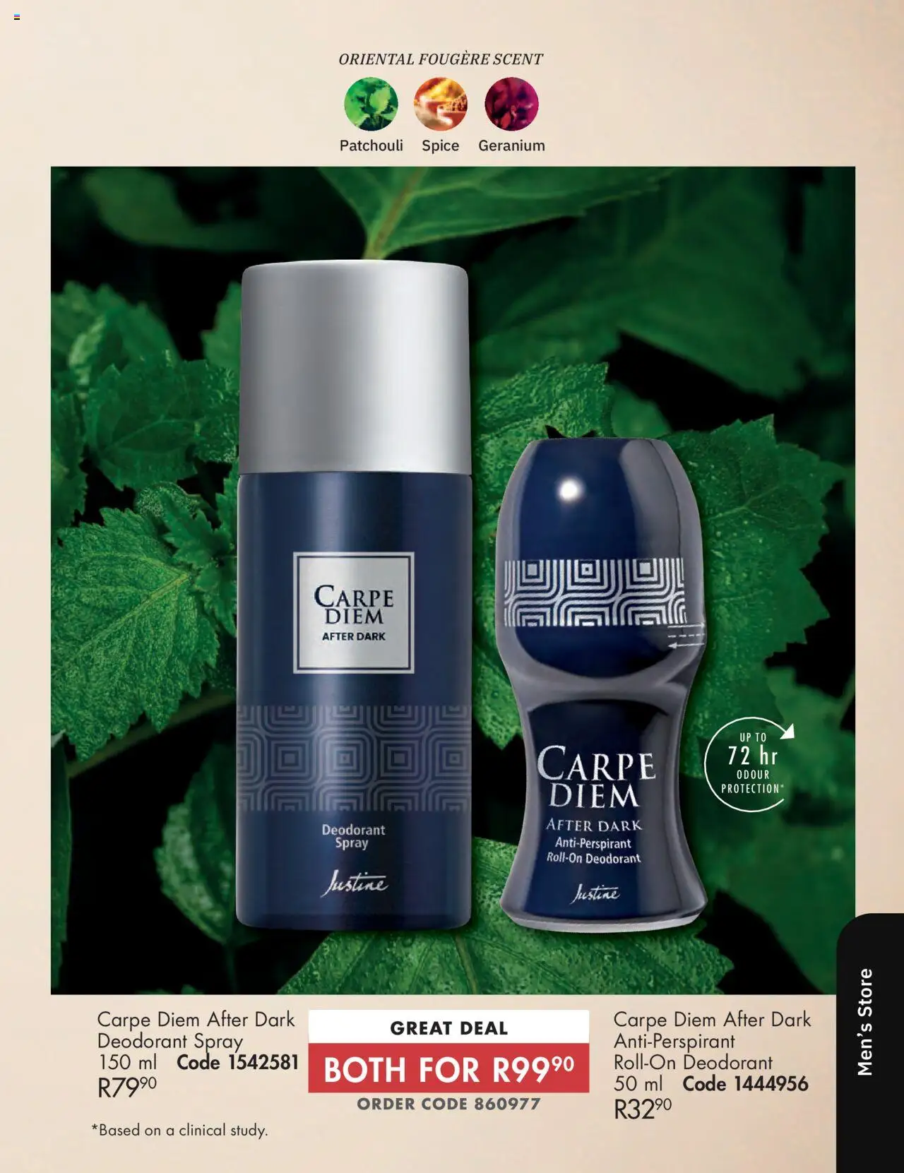 New Justine catalogue – valid from 01.10.2025 | Page: 55 | Products: Deodorant, Antiperspirant