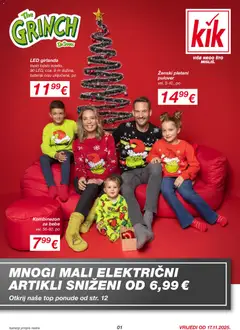 Black Friday Kik - Pregled kataloga iz trgovine Kik, vrijedi od 17.11.2025