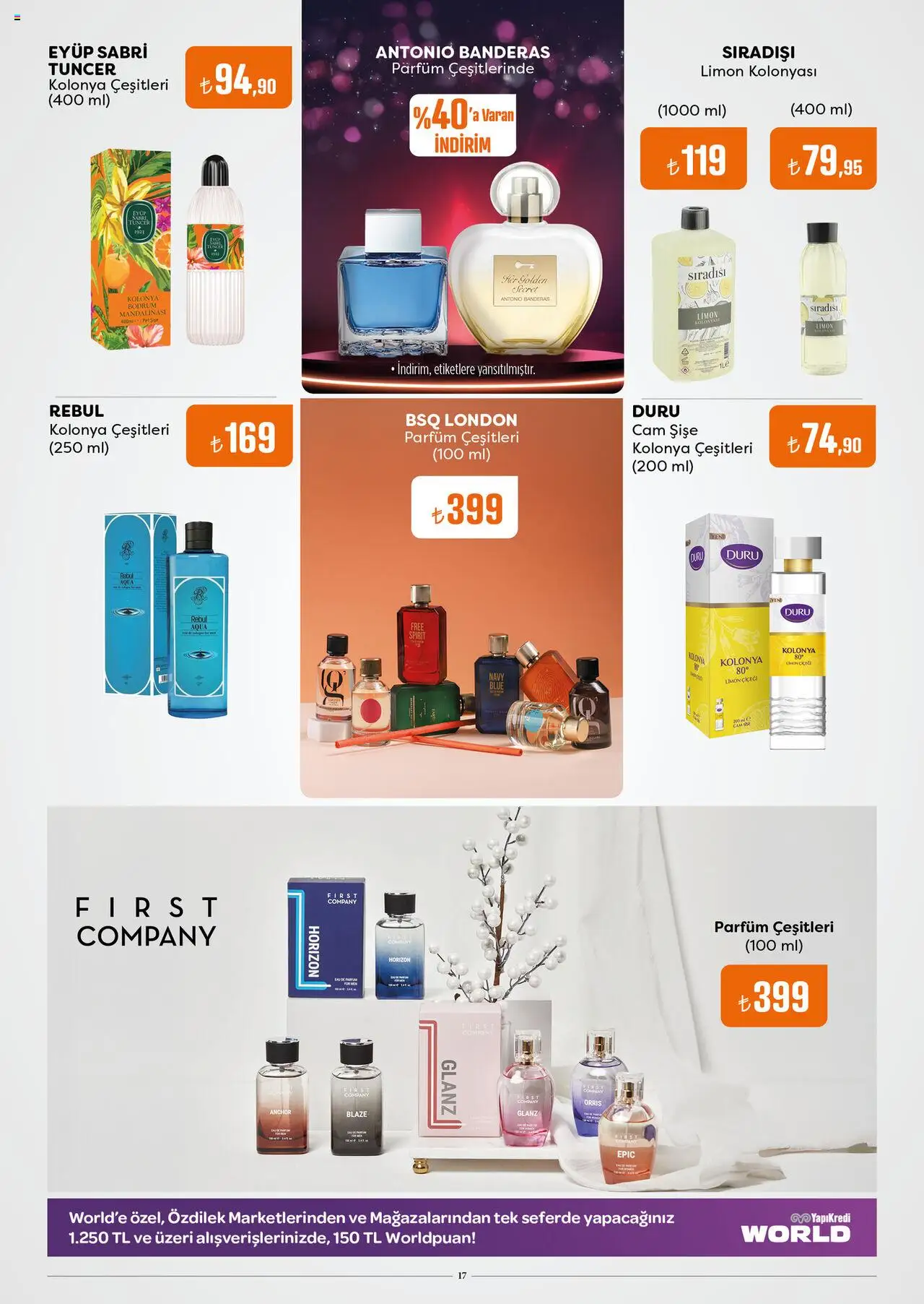 Özdilek Katalog - 20.05.2025 tarihinden itibaren geçerlidir | Sayfa: 17 | Ürünler: Parfüm, Limon
