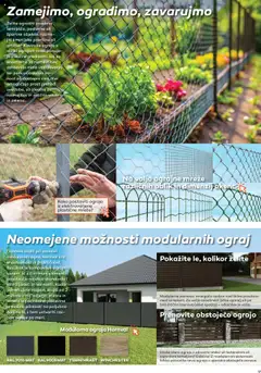 Novi Topdom katalog ponudbe – veljaven od 01.04.2025 | Stran: 17 | Izdelki: Ograja