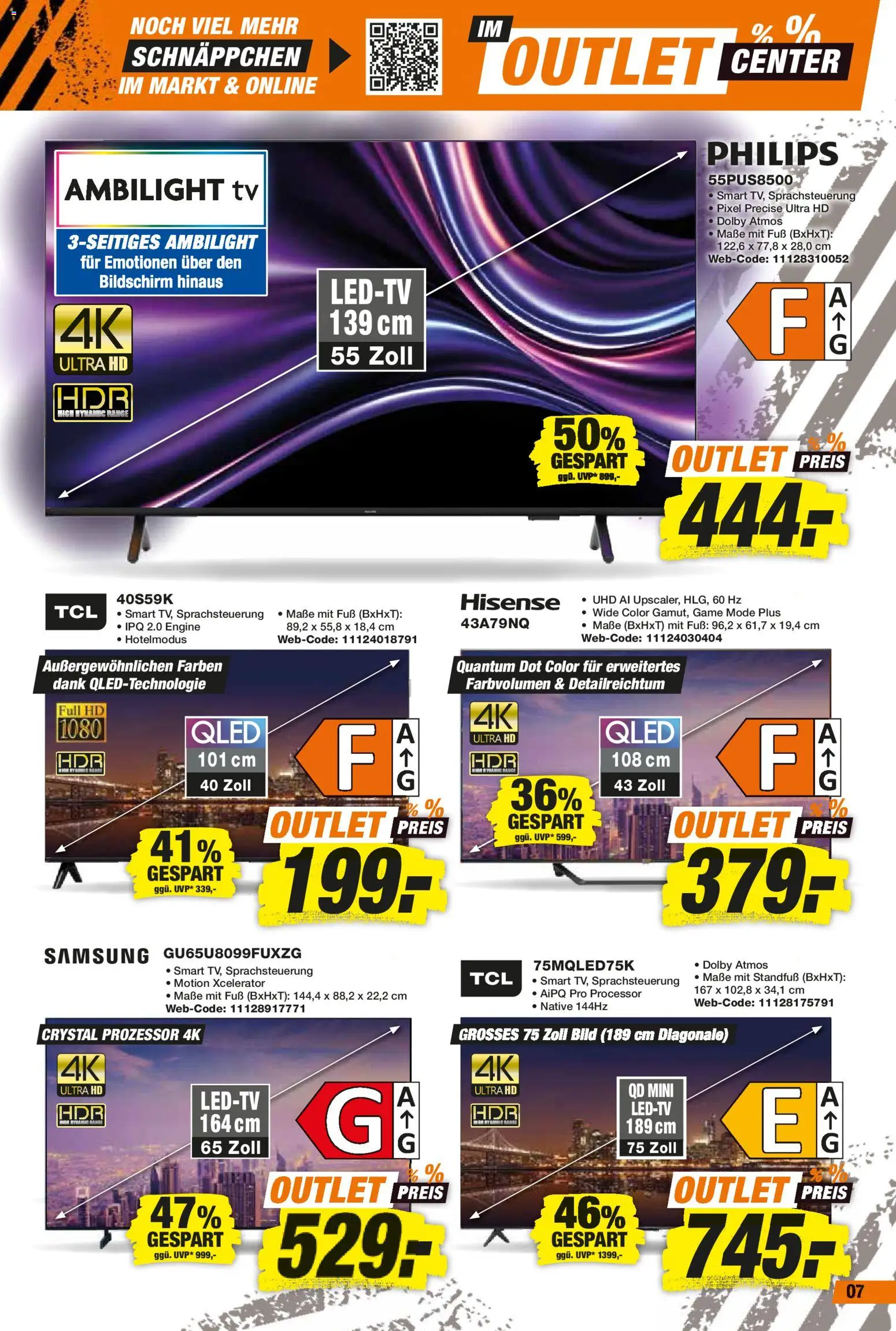 Expert Prospekt 	 – gültig ab 09.01.2026 | Seite: 7 | Produkte: Philips, Hisense, Samsung, Bildschirm