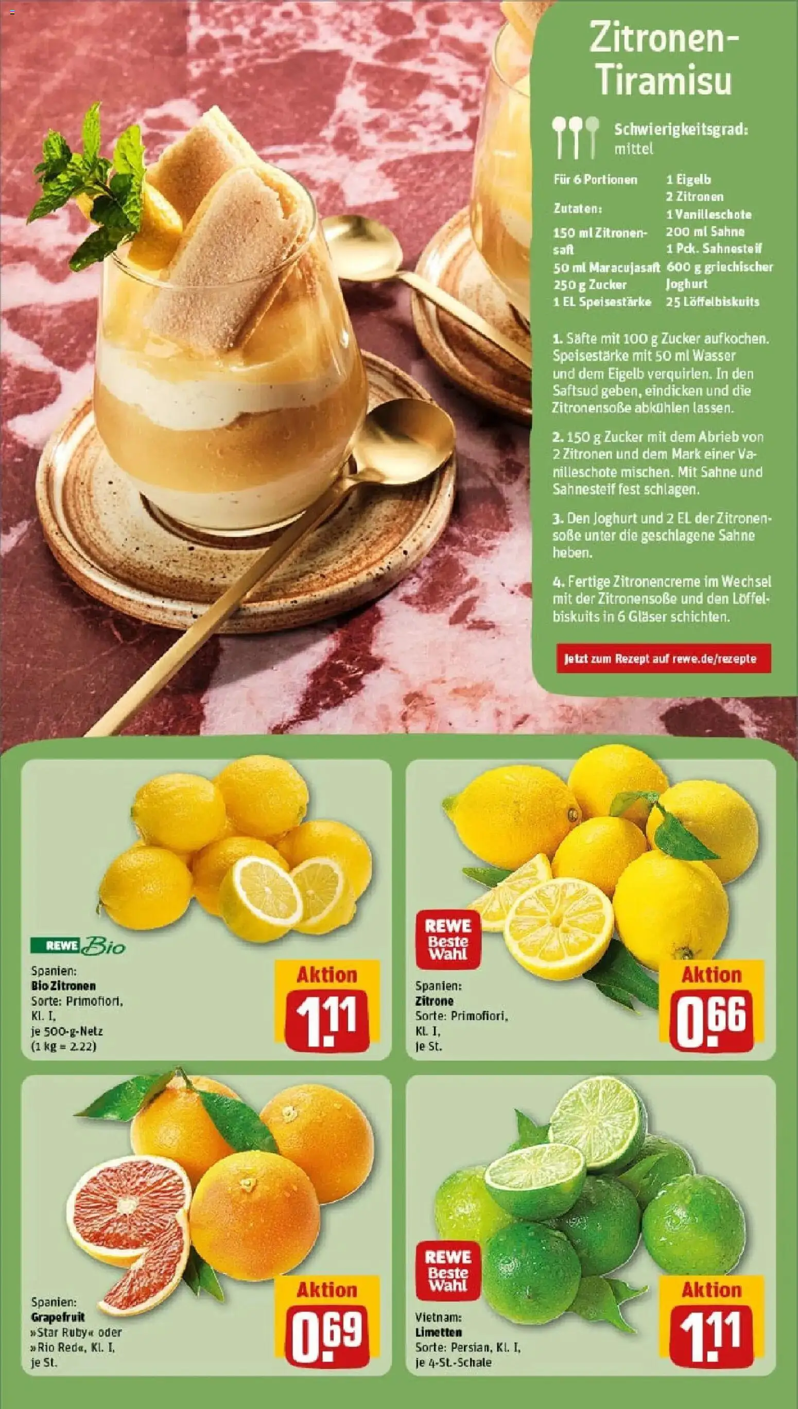 Rewe prospekt Dornstadt	 – gültig ab 11.01.2026 | Seite: 9 | Produkte: Grapefruit, Saft, Sahne, Zitronen