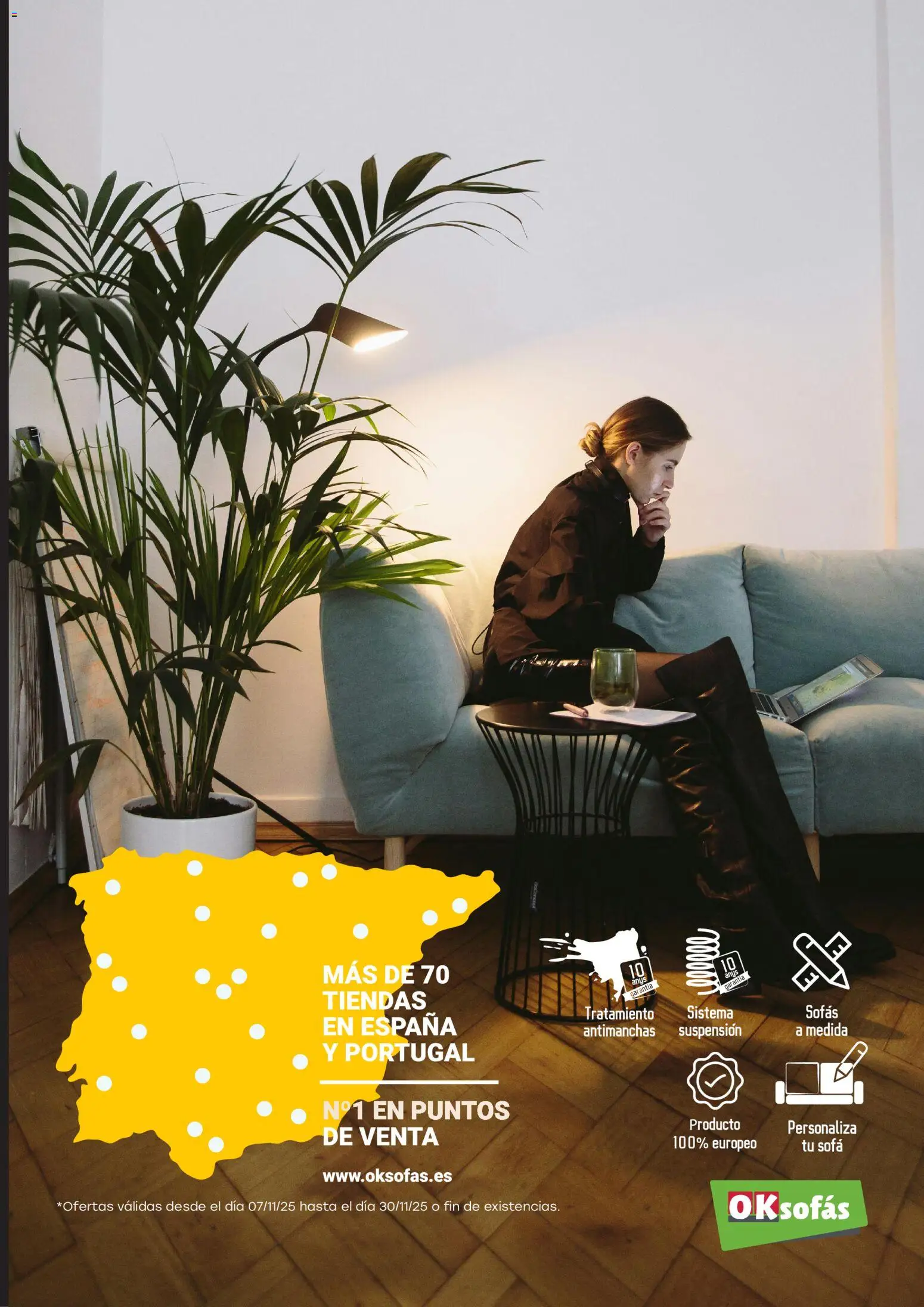 OKsofás Black Friday │ válido desde el 07.11.2025 | Página: 9 | Productos: Sofá
