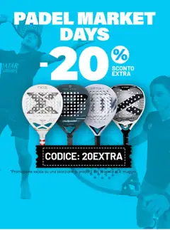 Anteprima del volantino Padel Market valido a partire dal 24.04.2026