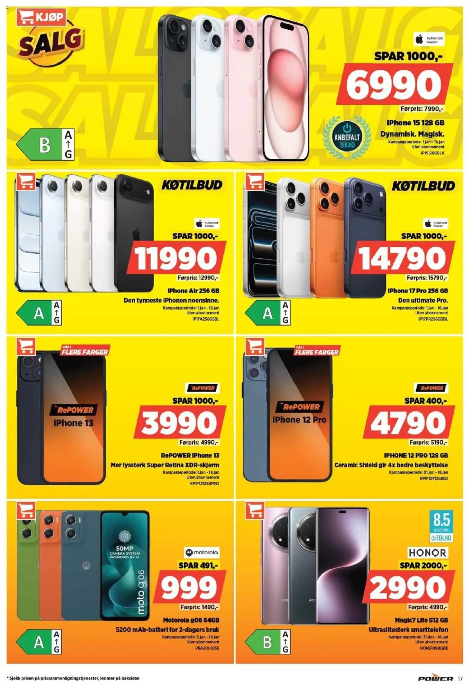 {H1} | Side: 17 | Produkter: Smarttelefon, Суміш дитяча