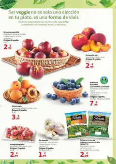 Alcampo - Gana en ahorro Canarias │ válido desde el 30.07.2025 | Página: 3 | Productos: Espinaca, Ensalada, Αποφλοιωτής σκόρδου, Melocotón rojo