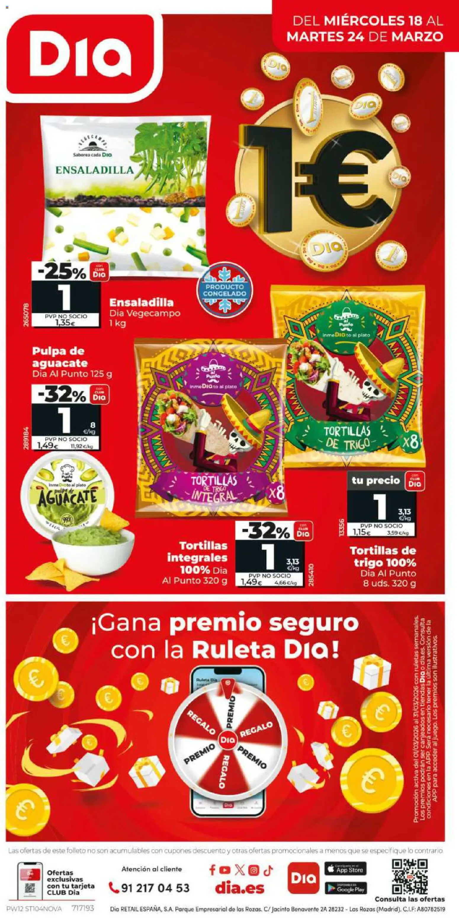 Dia - folleto Market │ válido desde el 18.03.2026 | Página: 12 | Productos: Ensaladilla, Té