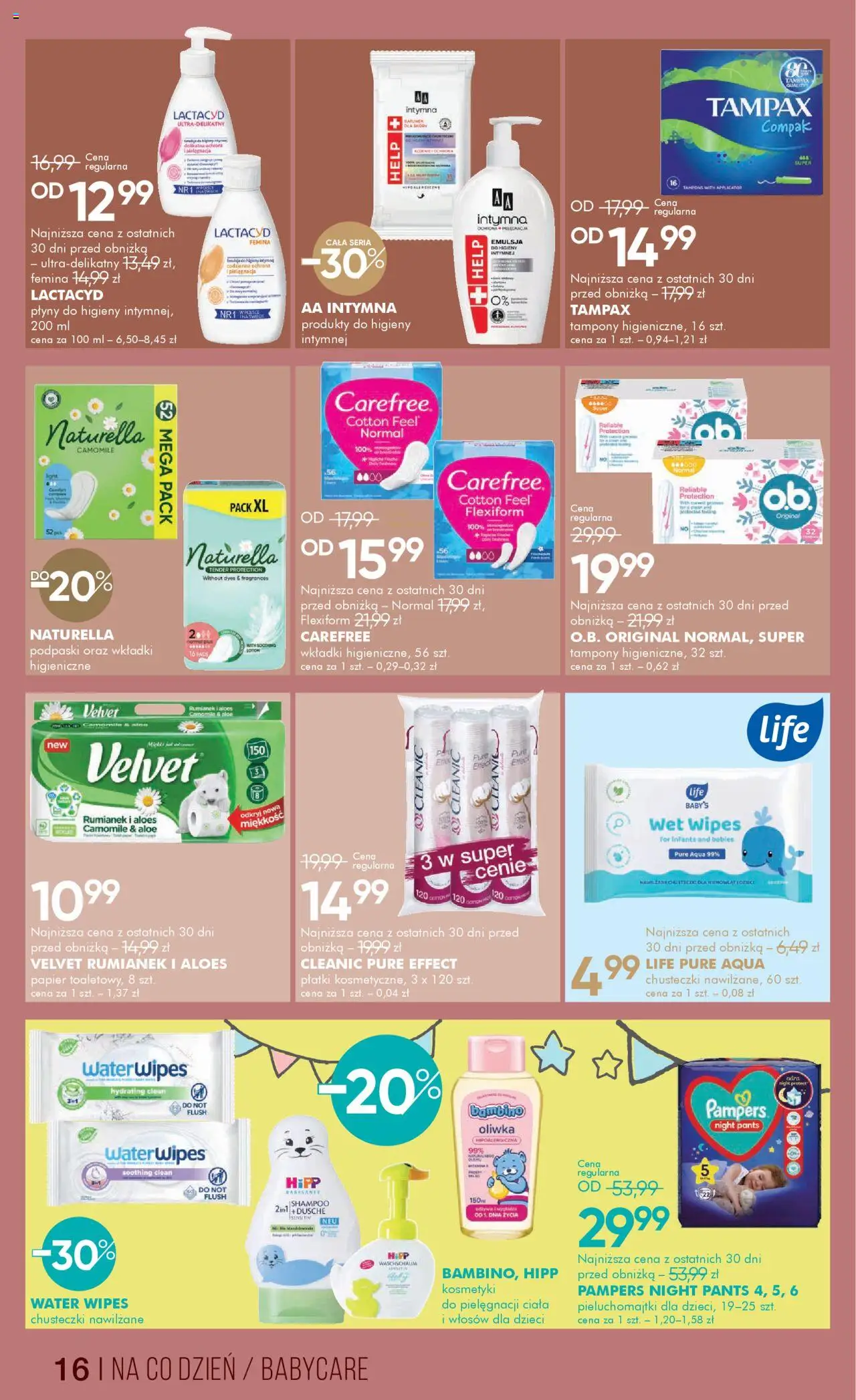 Super-pharm Gazetka od 18.09.2025 | Strona: 16 | Produkty: Kosmetyki, Pieluchomajtki, Podpaski, Płatki