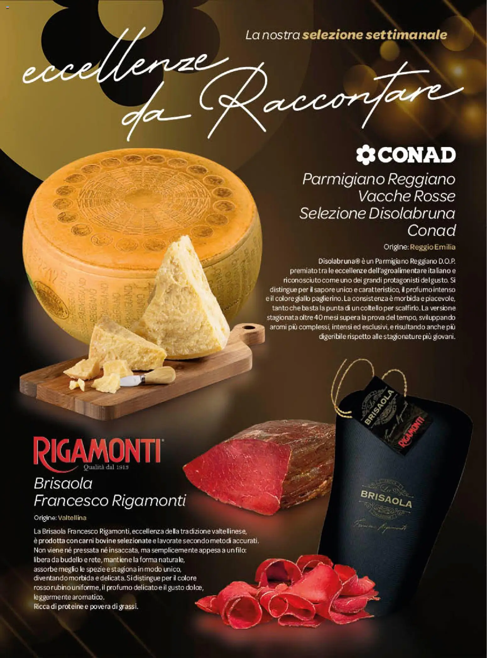 Volantino Conad del 11.03.2026 | Pagina: 15 | Prodotti: Spezie, Parmigiano reggiano, Parmigiano, Profumo