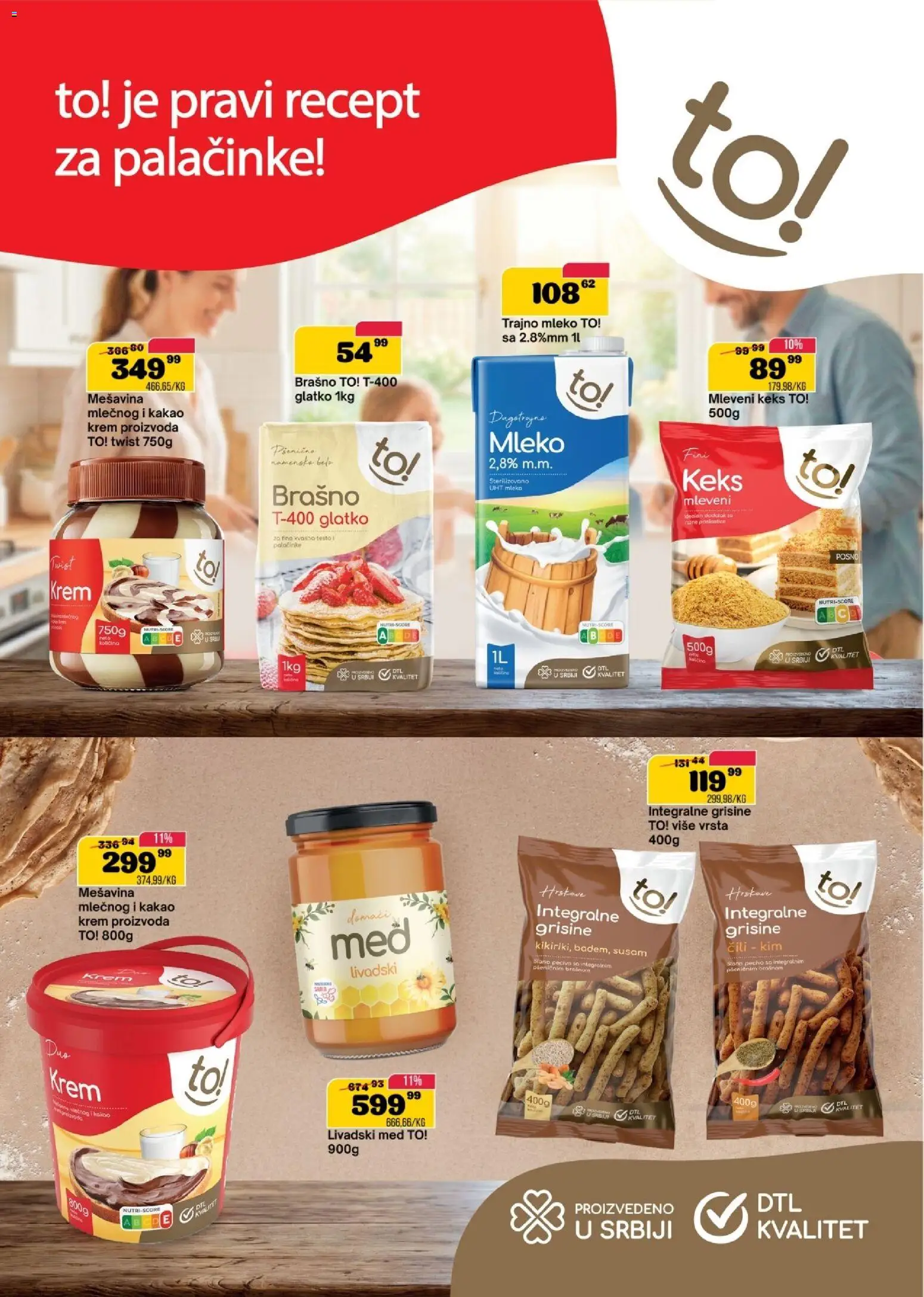 Senta Promet katalog - važi od 28.01.2026 | Strana: 2 | Proizvode: Keks, So, Brašno, Pecivo