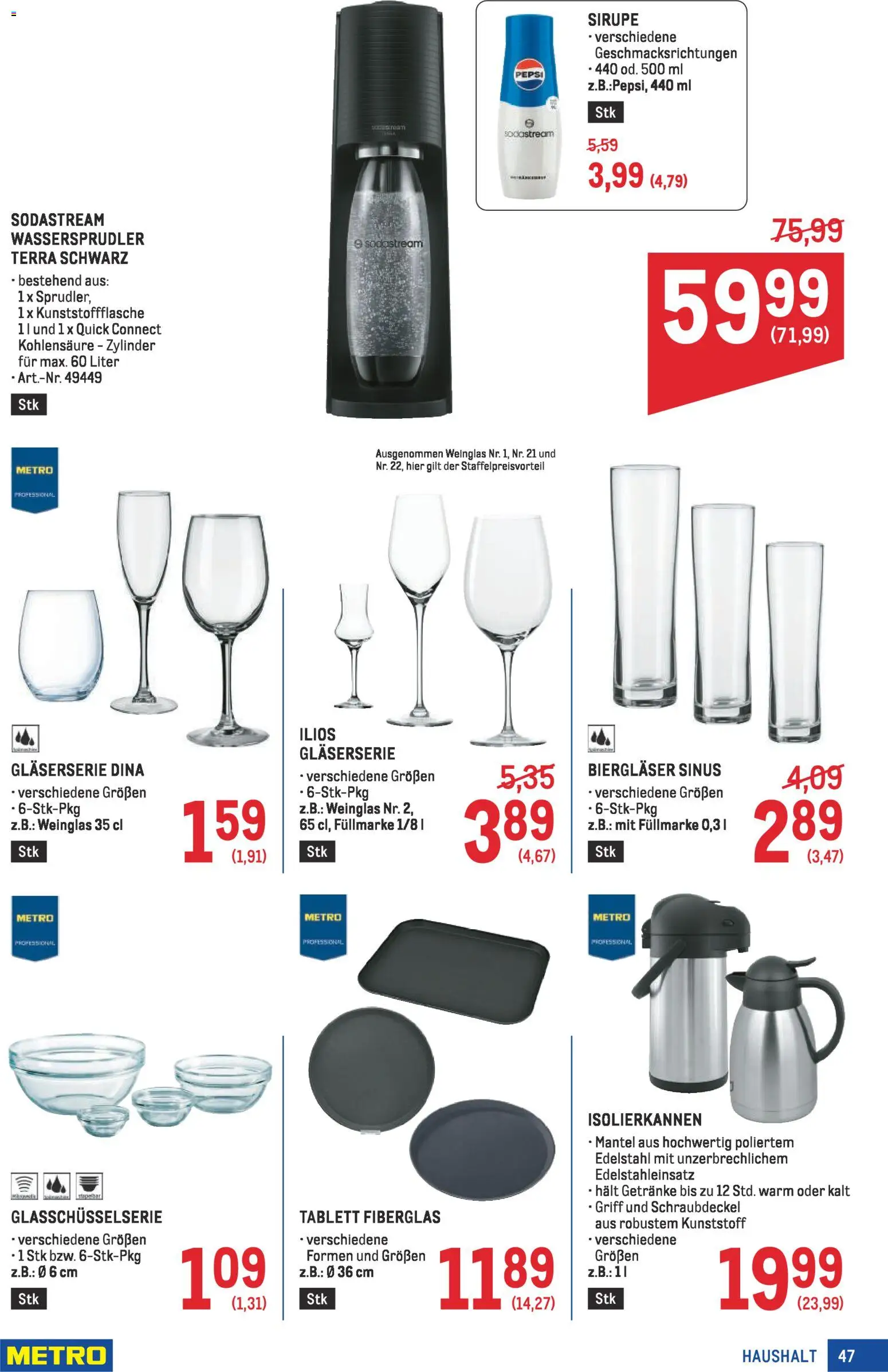 Metro Profi gültig ab 08.01.2026 | Seite: 47 | Produkte: Mantel