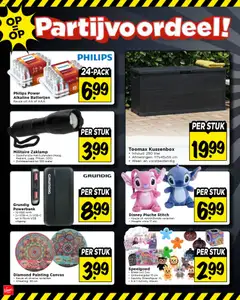 Vomar folder - Voorbeeld van een folder van Vomar, geldig van 29.03.2026 | Pagina: 43 | Producten: Usb, Zaklamp, Canvas, Batterijen