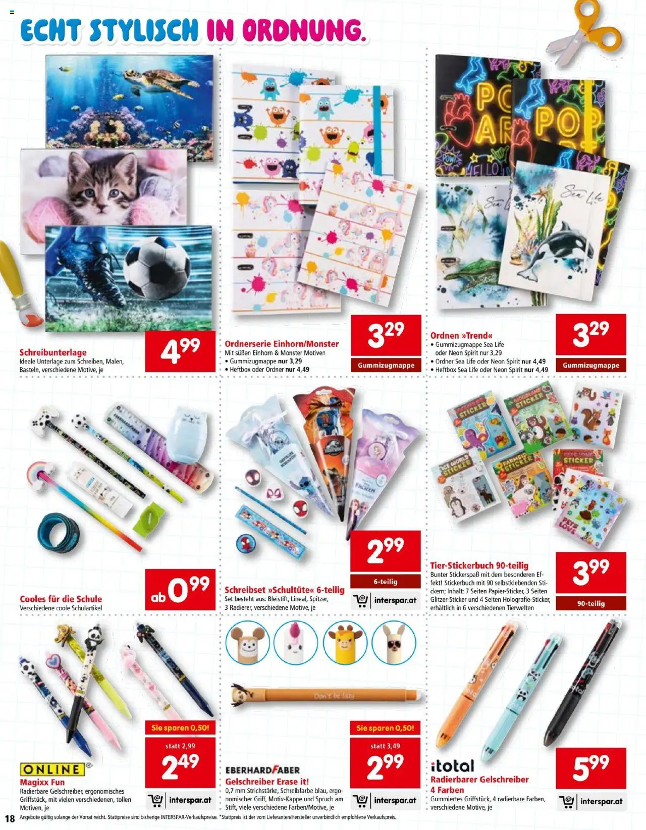 Interspar So macht Schule spass gültig ab 26.06.2025 | Seite: 18