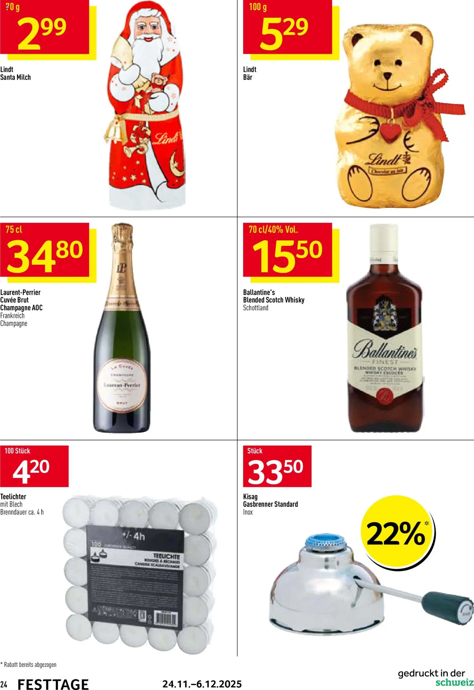 Prodega Aktionen Festtage – gültig ab 24.11.2025 | Seite: 24 | Produkte: Milch