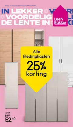 Leen Bakker folder - Voorbeeld van een folder van Leen Bakker, geldig van 23.03.2026