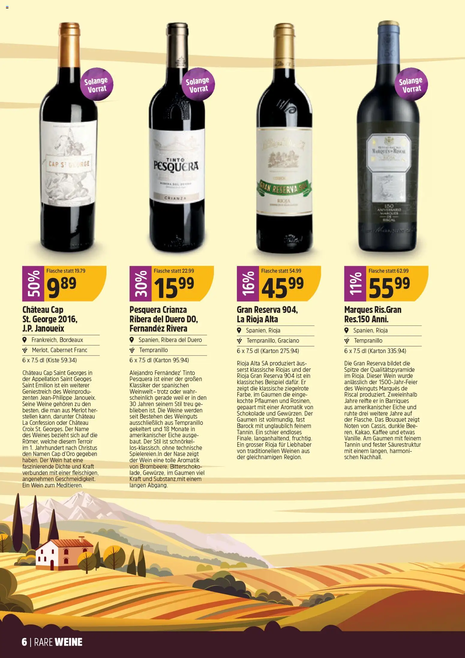 TopCC Aktionen Weine – gültig ab 08.12.2025 | Seite: 6 | Produkte: Merlot, Kaffee, Schokolade, Wein