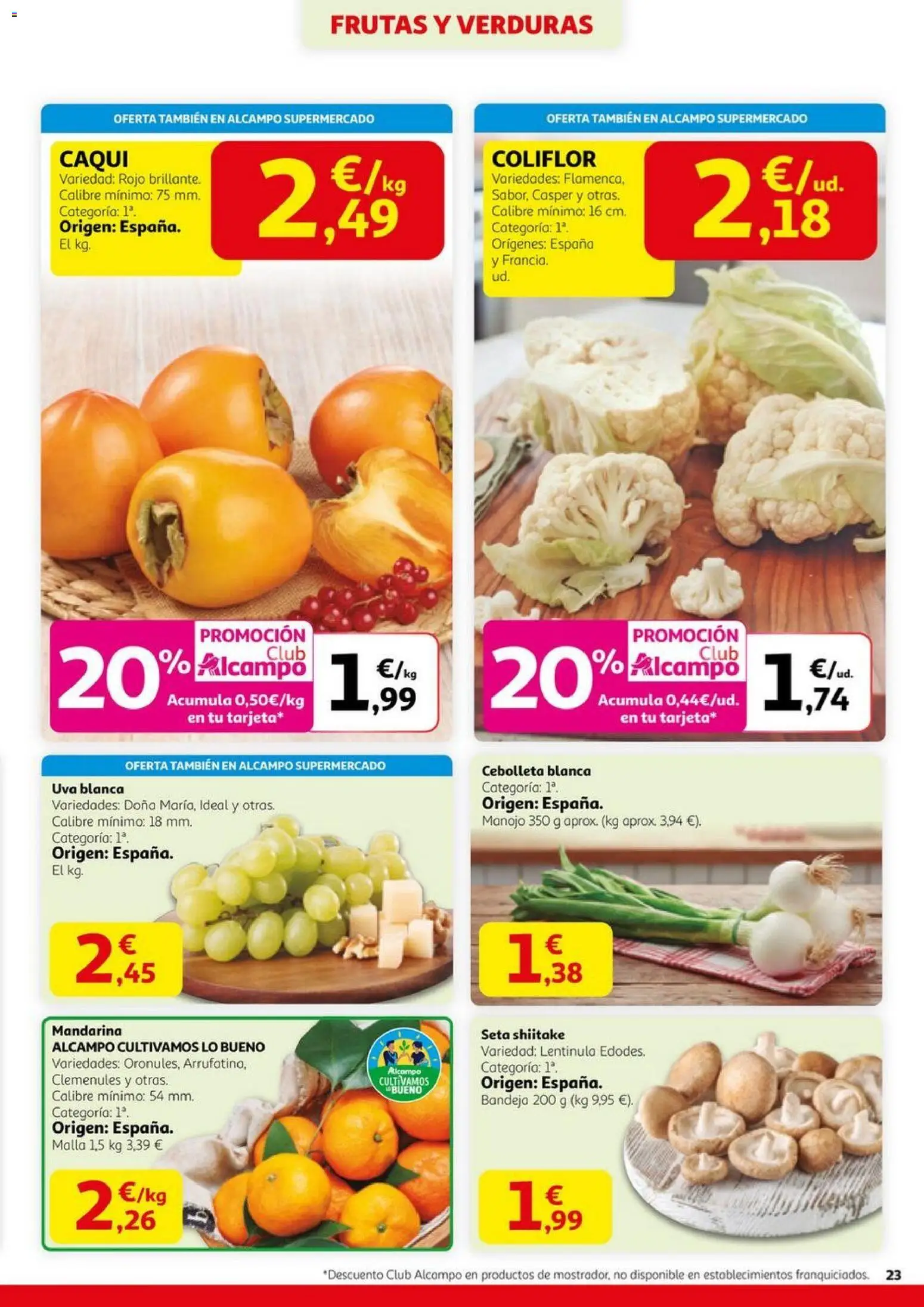 Alcampo - HP Nacional Unificado │ válido desde el 23.10.2025 | Página: 23 | Productos: Bandeja