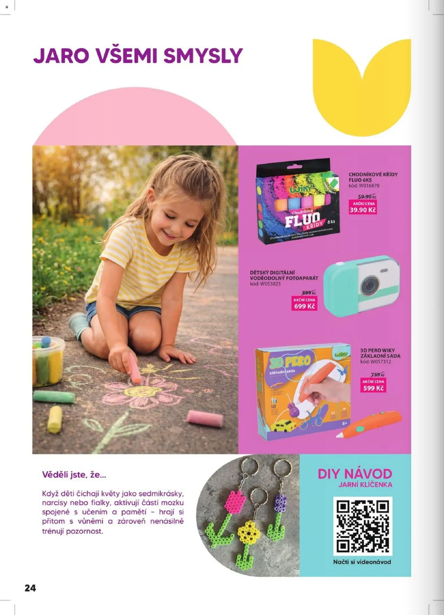 Wiky katalog od 01.04.2026 | Strana: 24 | Produkty: Pero, Fotoaparát, Křídy