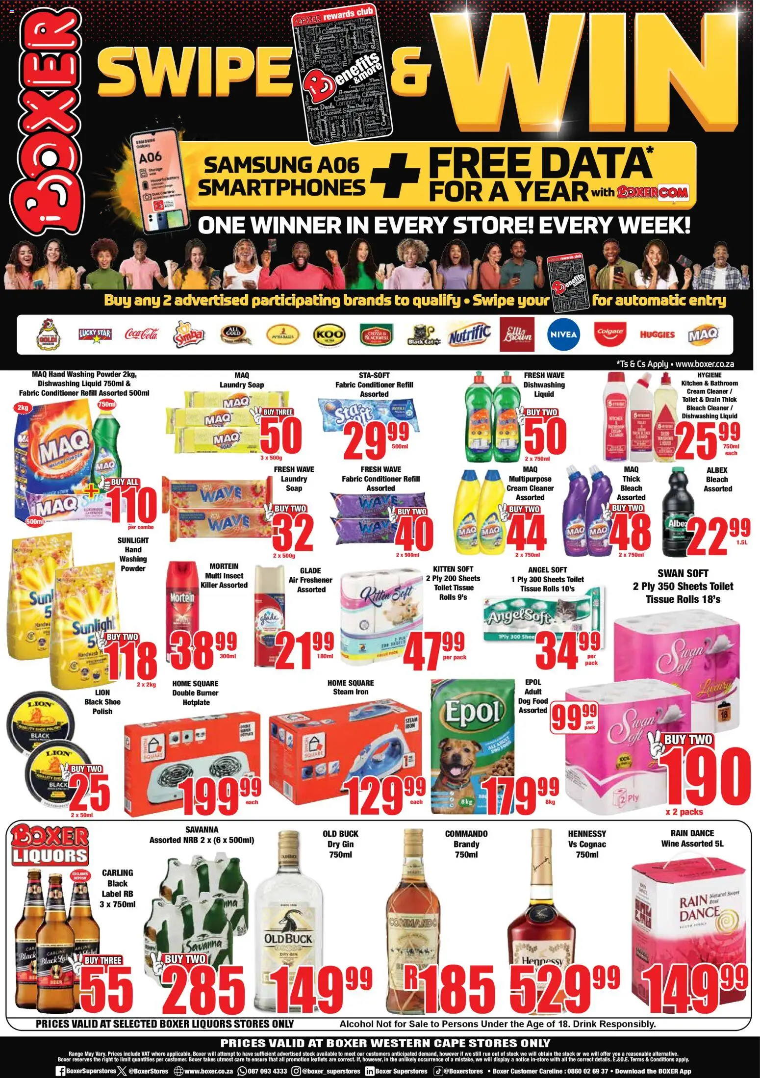 New Boxer catalogue – valid from 23.10.2025 | Page: 12 | Products: Air freshener, Powder, Soap, Dog food