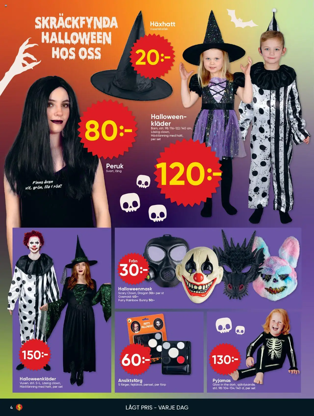 Dollar Store reklamblad aktuell från 06.10.2025 | Sida: 4 | Produkter: Kläder, Pyjamas, Set