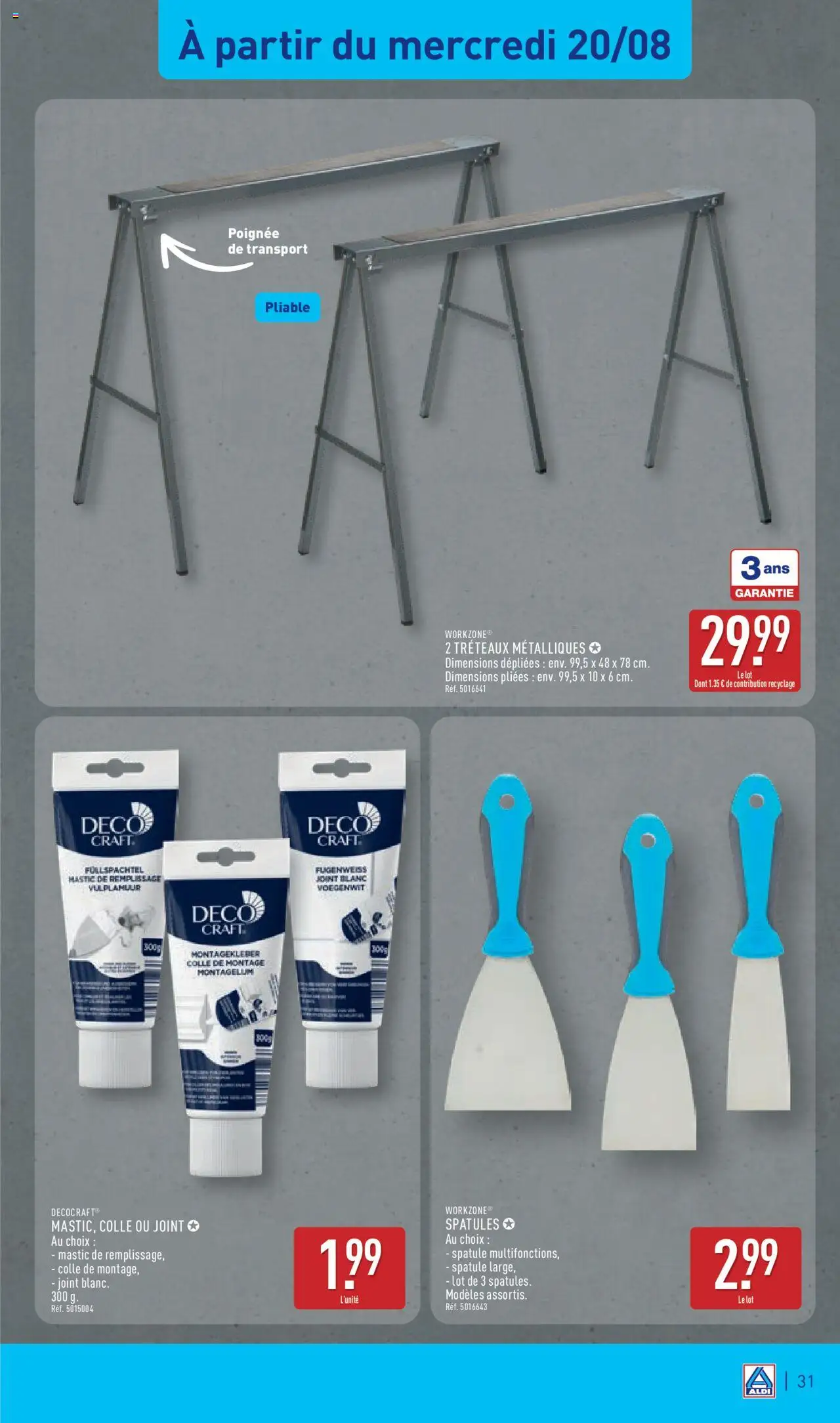  | Page: 33 | Produits: Spatule, Colle