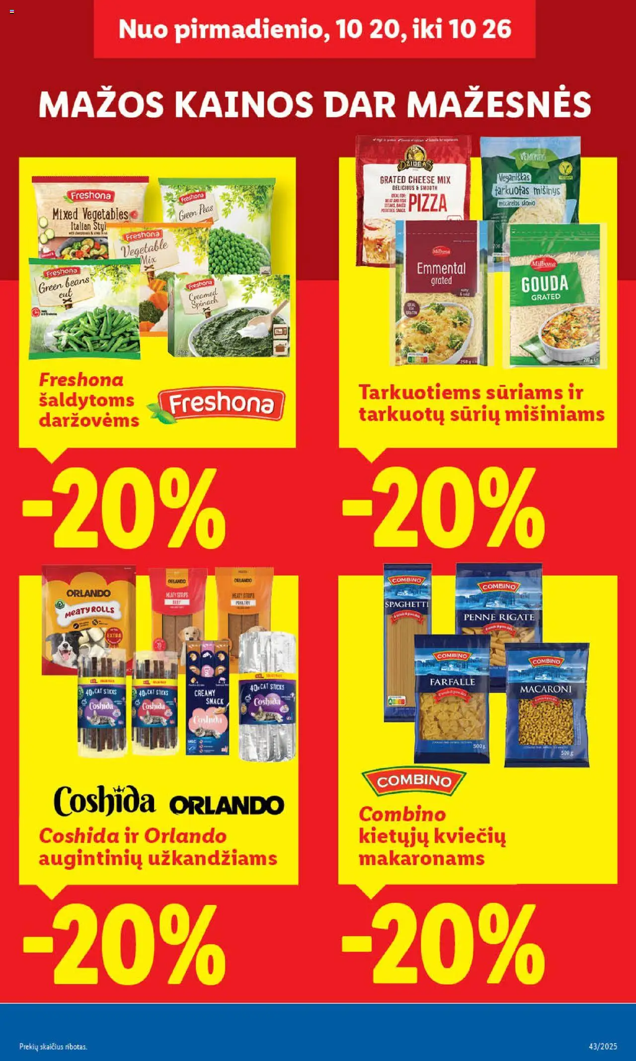 LIDL akcijos nuo 20.10.2025 | Puslapis: 47